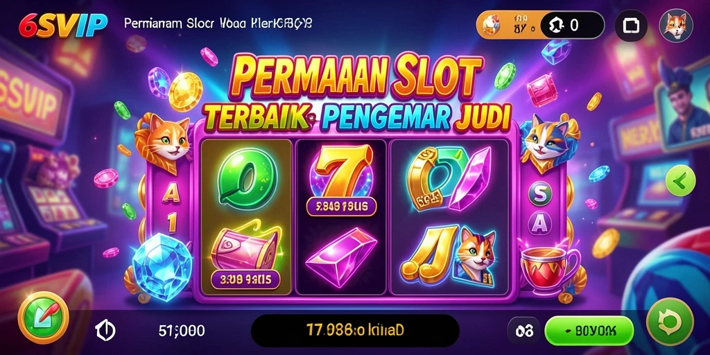 Tampilan gameplay menarik dari aplikasi Slot 6SVIP.