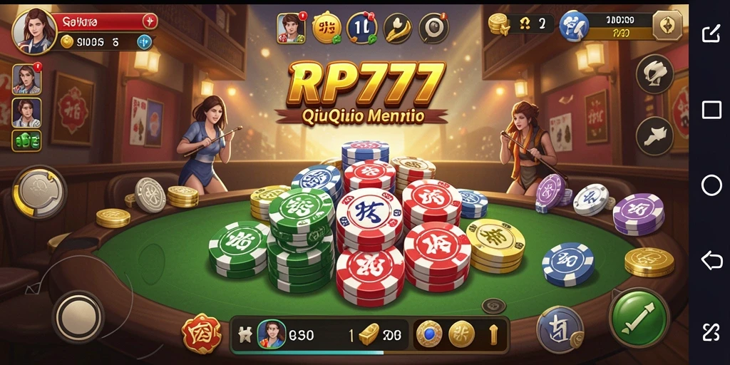 Gameplay seru RP777 QiuQiu dengan grafik mengesankan.