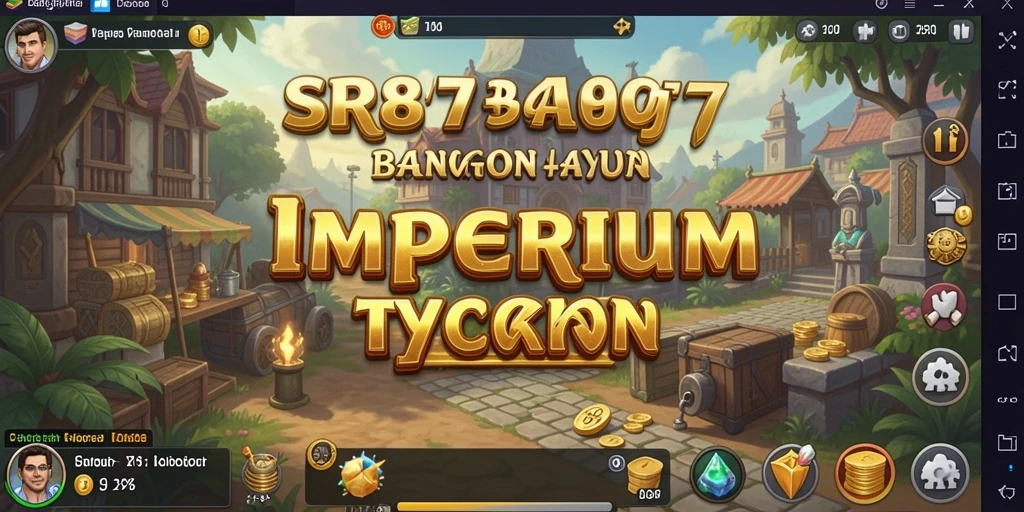 Tampilan gameplay SR877 yang menarik saat membangun dan mengelola bisnis.