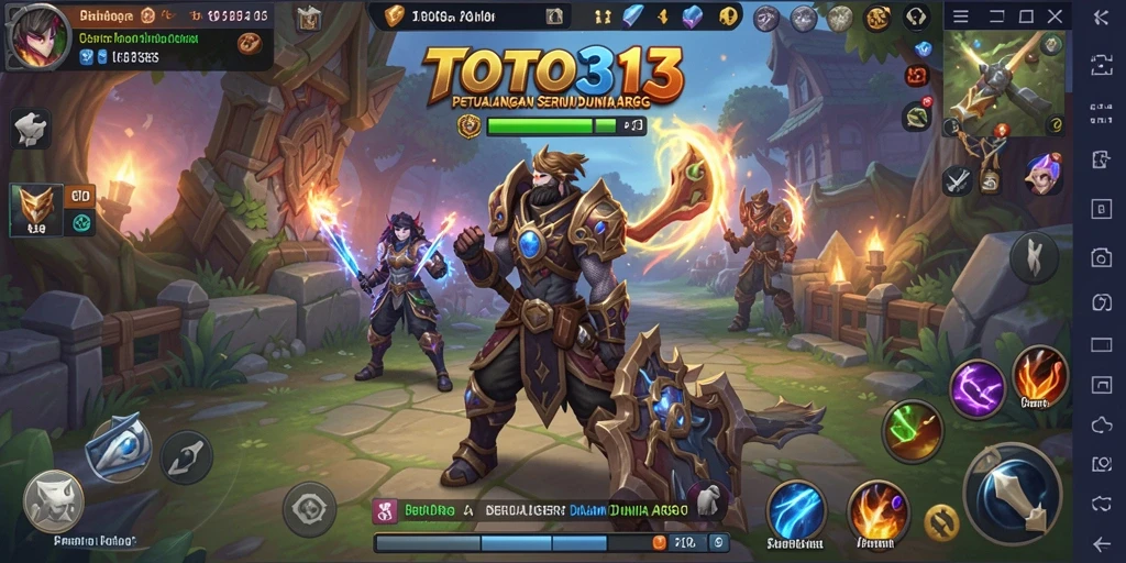 Tampilan gameplay seru dan menegangkan dalam TOTO313.